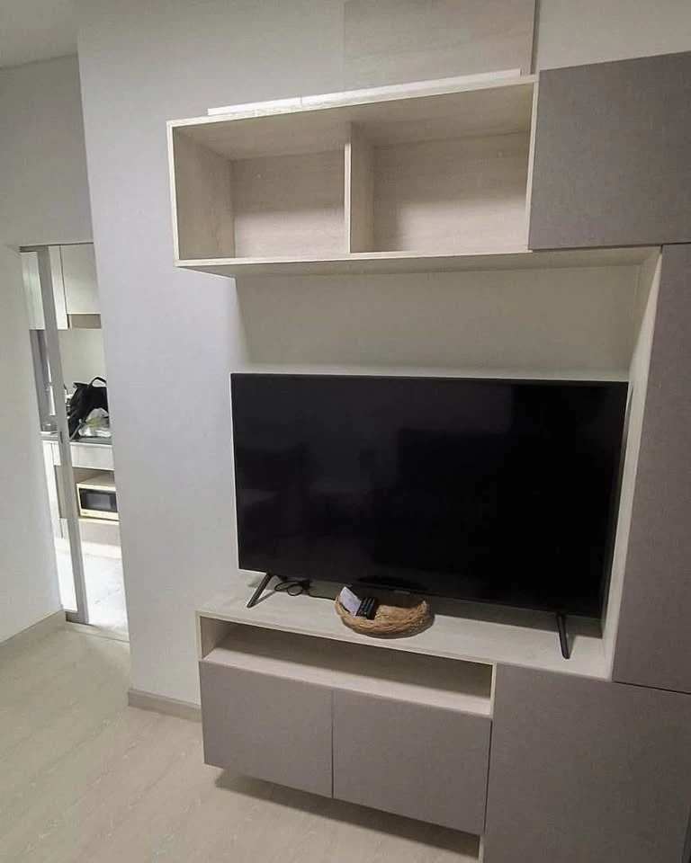For rent: Condo Niche ID Seri Thai-Wongwaen, separate rooms, good price, complete here, hurry and book now, don't miss out.