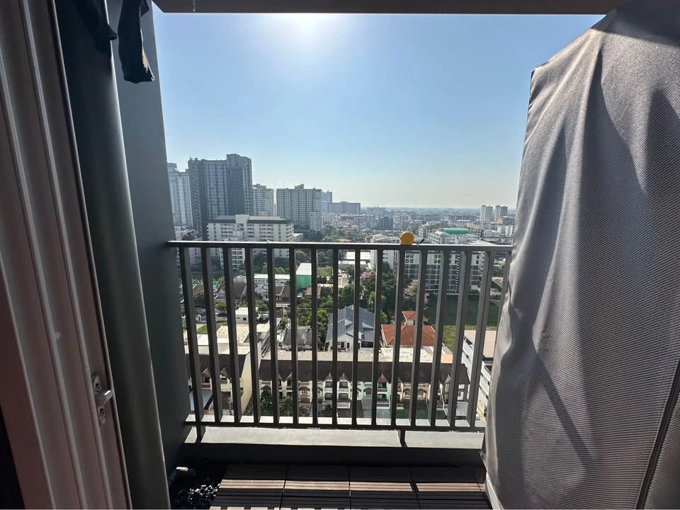 Condo for rent, Niche Mono Ramkhamhaeng. Ready to move in, high-quality built-in furniture. Convenient and complete amenities all in one place. Book t