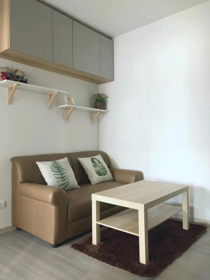 Condo for rent, Parkland Charan-Pinklao, nice room, complete with furniture and electrical appliances, just come and move in.