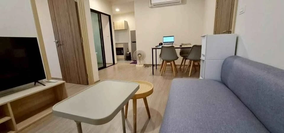 For rent: Condo Mee On Nut-Rama 9, ready to move in, fully furnished, 2 bedrooms, good like this, hurry and book now+++