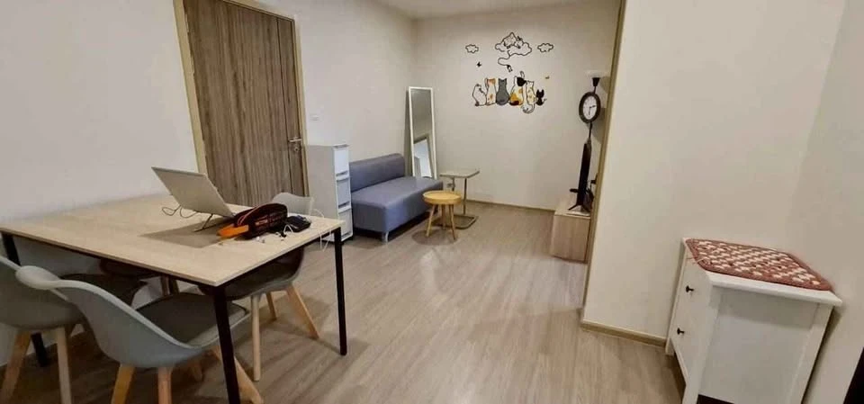 For rent: Condo Mee On Nut-Rama 9, ready to move in, fully furnished, 2 bedrooms, good like this, hurry and book now+++