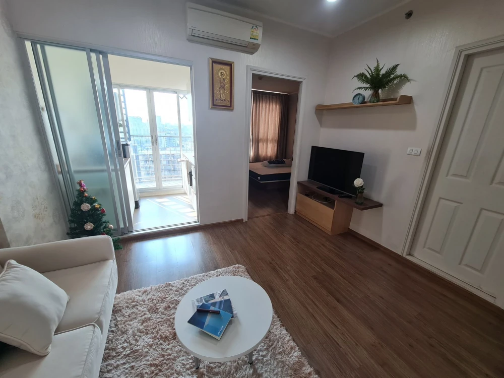 Condo U Delight @ Hua Mak Station for rent, ready to move in, with quality wallpaper. Reserve today, don't delay!