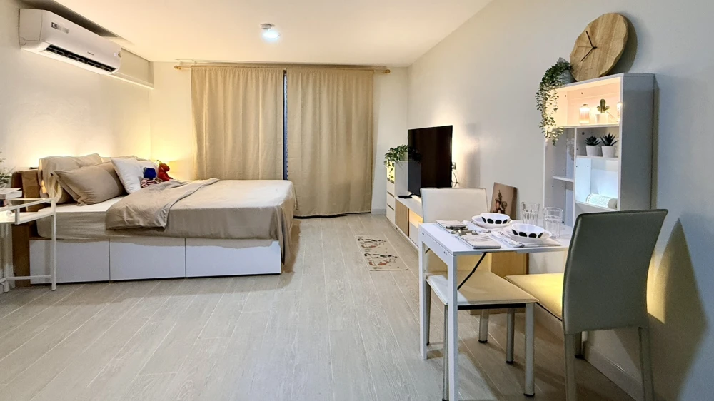 Condo for rent, Ratchada Orchid, fully furnished and ready to move in.