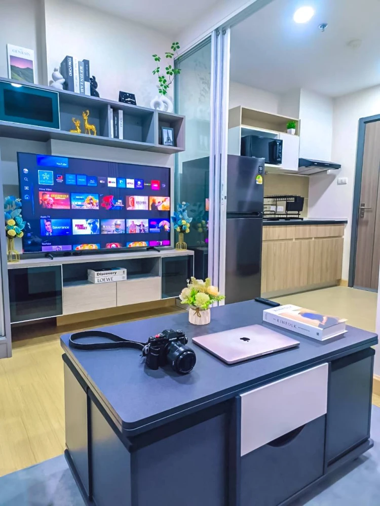 Condo for rent Supalai Veranda Ramkhamhaeng, 31st floor, high view, comes with a very good price, you must not miss it.