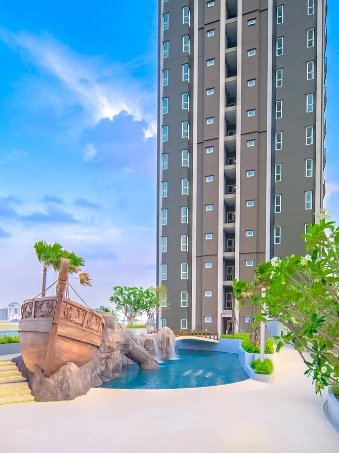 Condo for rent Supalai Veranda Ramkhamhaeng, 31st floor, high view, comes with a very good price, you must not miss it.