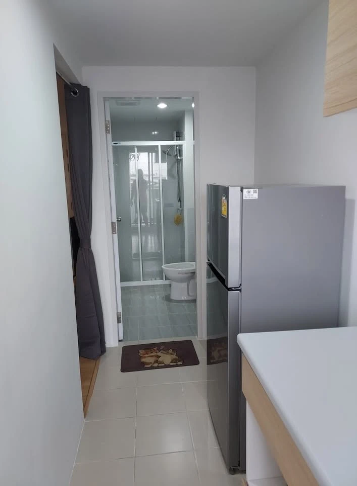 For rent: Sena Kit Condo, Chalong Krung-Lat Krabang, separate rooms, fully furnished, electrical appliances, book now.