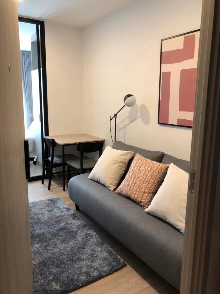 Condo for rent, Chapter One All Ramintra, clearly separated rooms, reasonable price, complete here, hurry and book now.