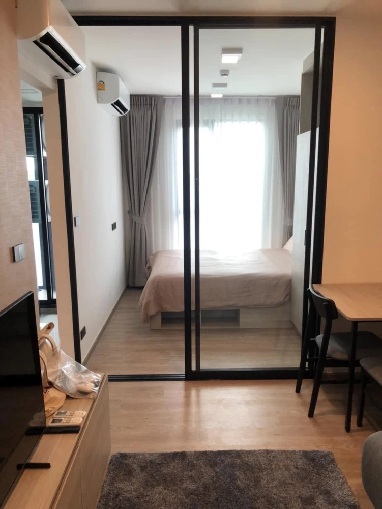 Condo for rent, Chapter One All Ramintra, clearly separated rooms, reasonable price, complete here, hurry and book now.