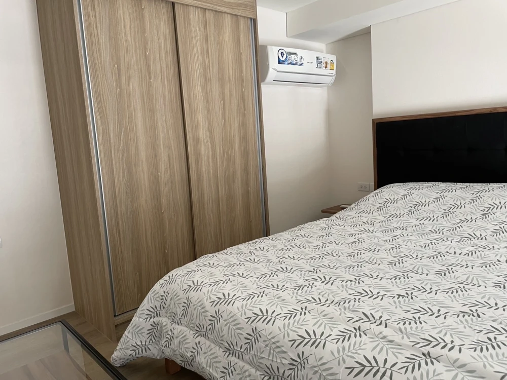 Condo for rent, Siamese 87, Duplex type, size 40 sq m., near BTS On Nut, only 350 meters, fully furnished, ready to move in, complete with electrical