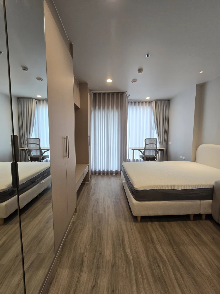 For rent: Culture Thonglor, studio room, cool view, complete with electrical appliances, ready to move in.