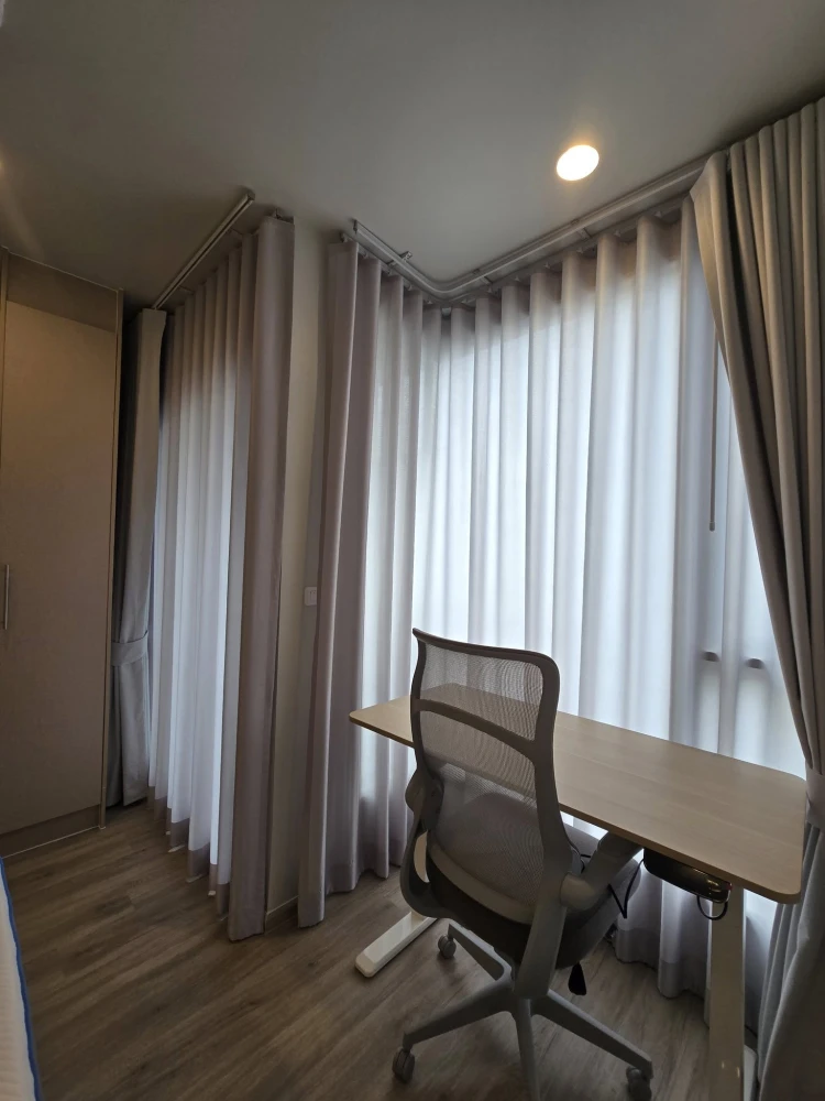 For rent: Culture Thonglor, studio room, cool view, complete with electrical appliances, ready to move in.