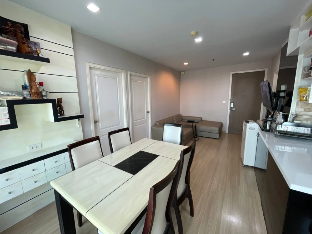 For rent: Casa Condo Ratchada-Ratchapruek, corner room, 2 bedrooms, 1 bathroom, with built-in furniture. Hurry and reserve now! images