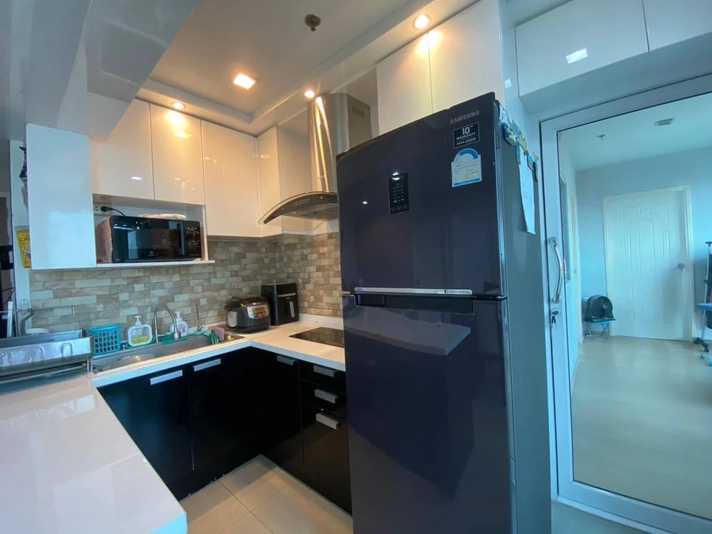 For rent: Casa Condo Ratchada-Ratchapruek, corner room, 2 bedrooms, 1 bathroom, with built-in furniture. Hurry and reserve now!