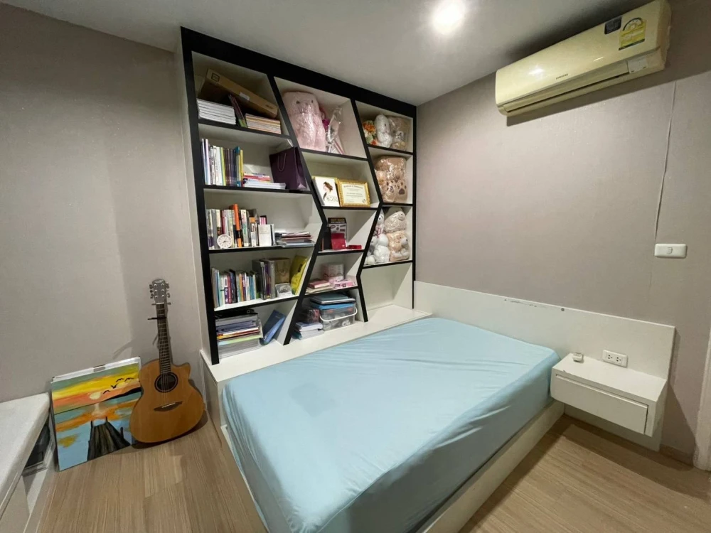 For rent: Casa Condo Ratchada-Ratchapruek, corner room, 2 bedrooms, 1 bathroom, with built-in furniture. Hurry and reserve now!