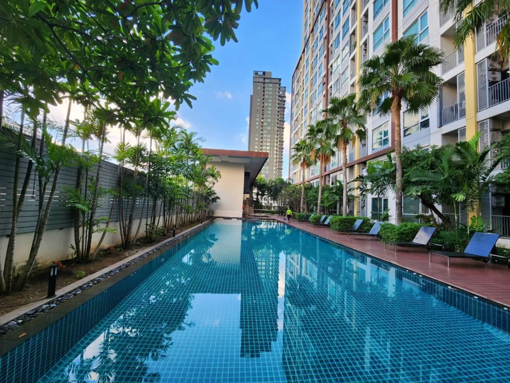 For rent: Casa Condo Ratchada-Ratchapruek, studio room, open balcony, good ventilation. Don't wait.