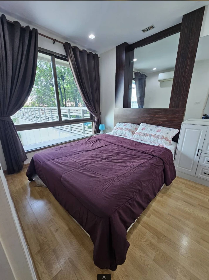For rent!! Casa Condo Asoke-Din Daeng, beautiful room, spacious room, fully furnished, ready to move in. Book now, don't miss it!!