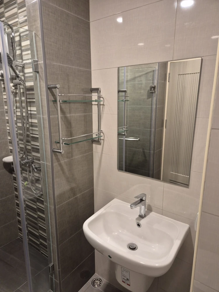 For rent: Casa Ratchada-Ratchaphruek, right next to BTS Talat Phlu station. 0 meters from the condo exit to the station! Ready to move in immediately.
