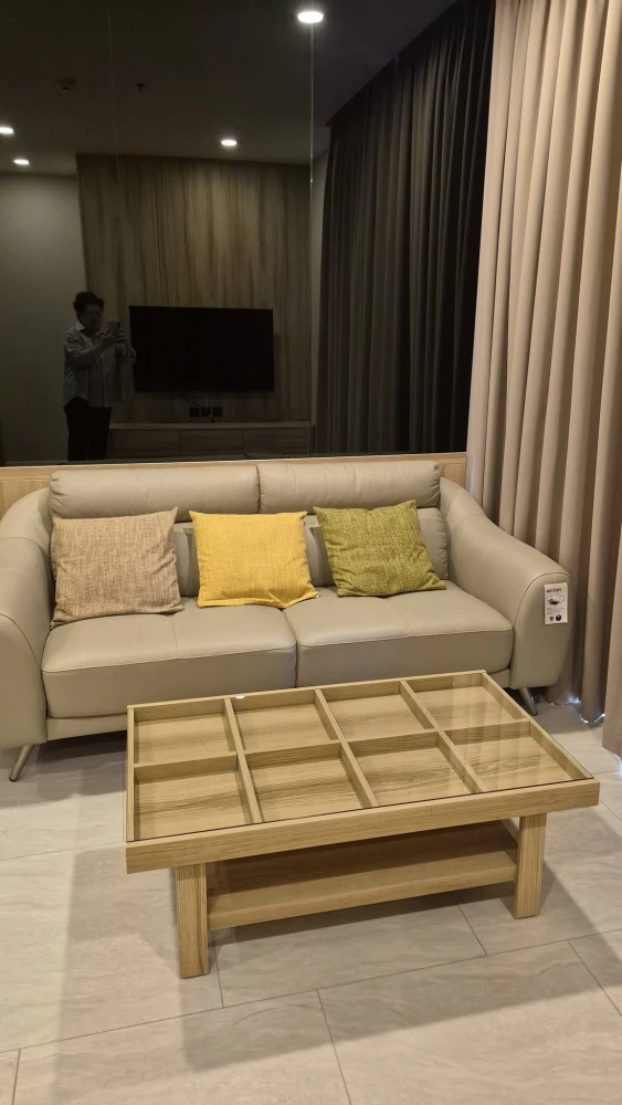 For rent: Cooper Siam, 2 bedrooms, 1 bathroom, decorated with quality built-in furniture. Reserve now!