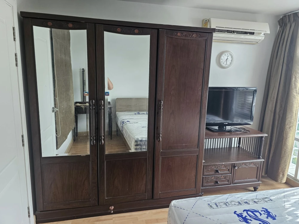 For rent: G1 Condo Ladprao 1, 1 room, ready to move in, fully furnished, affordable price, reserve now!