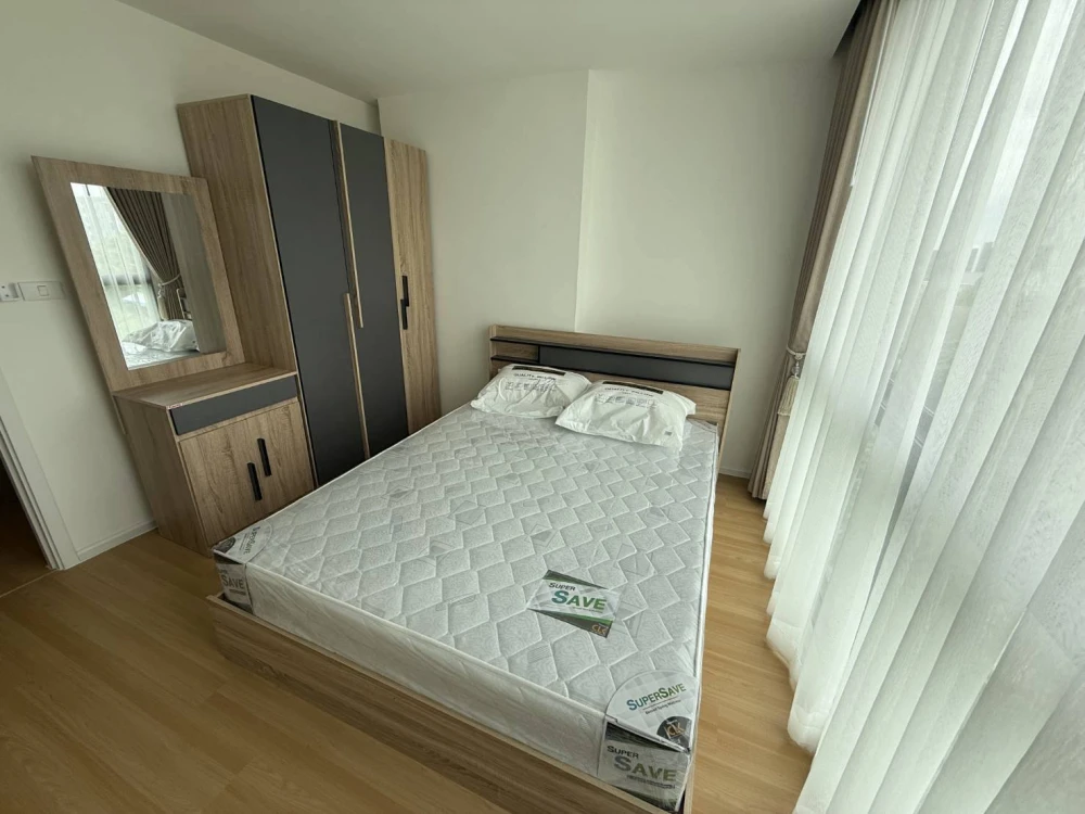 For rent: Sirocco Bangna 36 rooms, ready to move in, complete with furniture and appliances, affordable price, hurry and reserve now.