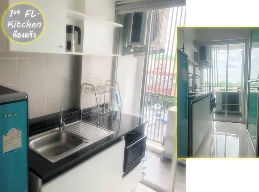 For rent!! Zoom Condo Place, 2nd floor, 2-storey Duplex room, beautiful room, fully furnished, good price, don't miss it!!