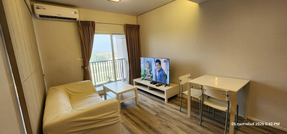 ให้เช่า ดับเบิ้ล เลค คอนโดมิเนียม แบบ 1 bedroom ห้องแยกเป็นสัดส่วน เครื่องใช้ไฟฟ้า ครบ ( มีเครื่องซักผ้า ) รีบจองเลย