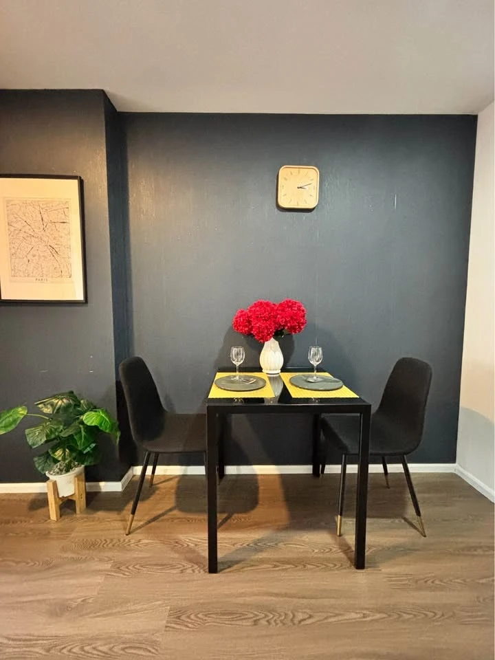For rent: The Origin Phahonyothin - Saphan Mai, same floor as common area, fully furnished, book now, don't hesitate.
