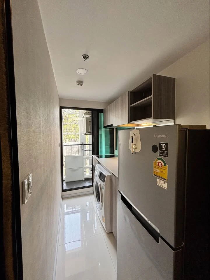 For rent: The Origin Phahonyothin - Saphan Mai, same floor as common area, fully furnished, book now, don't hesitate.