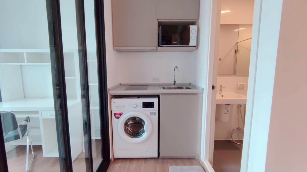 For rent!! The Origin Ram 209 Interchange, 9th floor, fully furnished, near the Pink Line, don't miss it!!