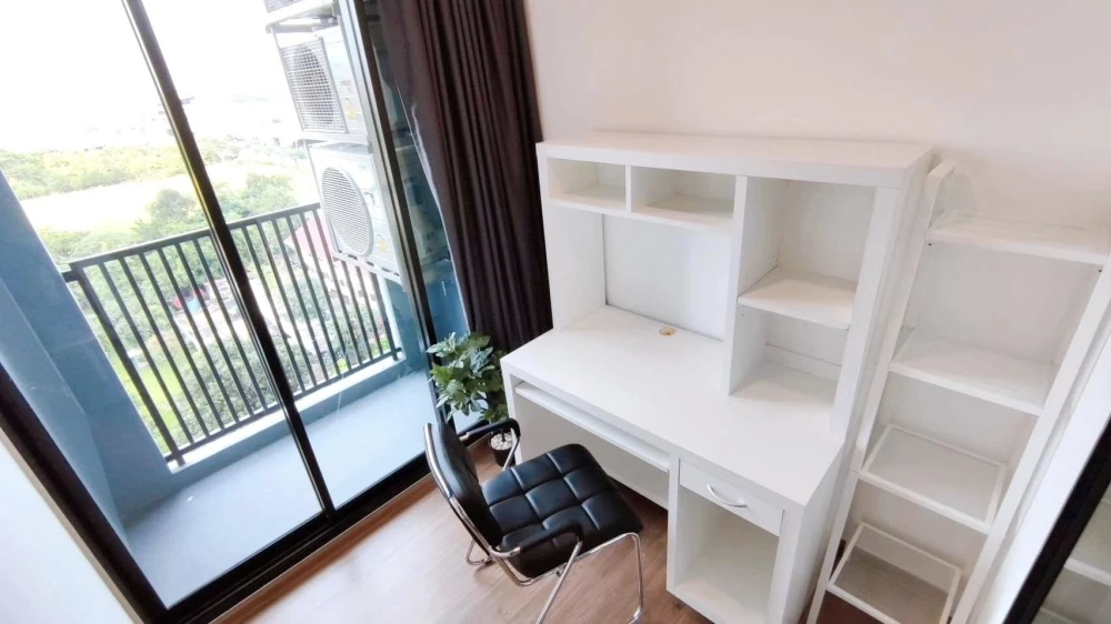 For rent!! The Origin Ram 209 Interchange, 9th floor, fully furnished, near the Pink Line, don't miss it!!