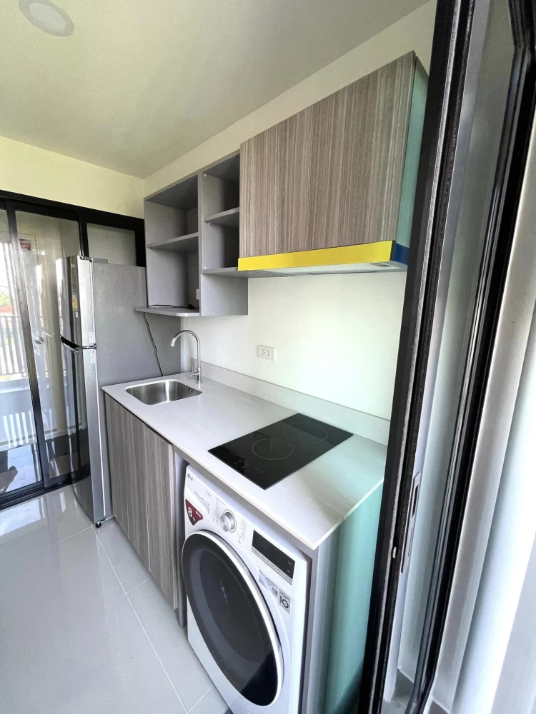 For sale or rent: The Origin Ramintra 83 Station. Features high-quality built-in furniture and ample storage space, maximizing usable area. Don't miss