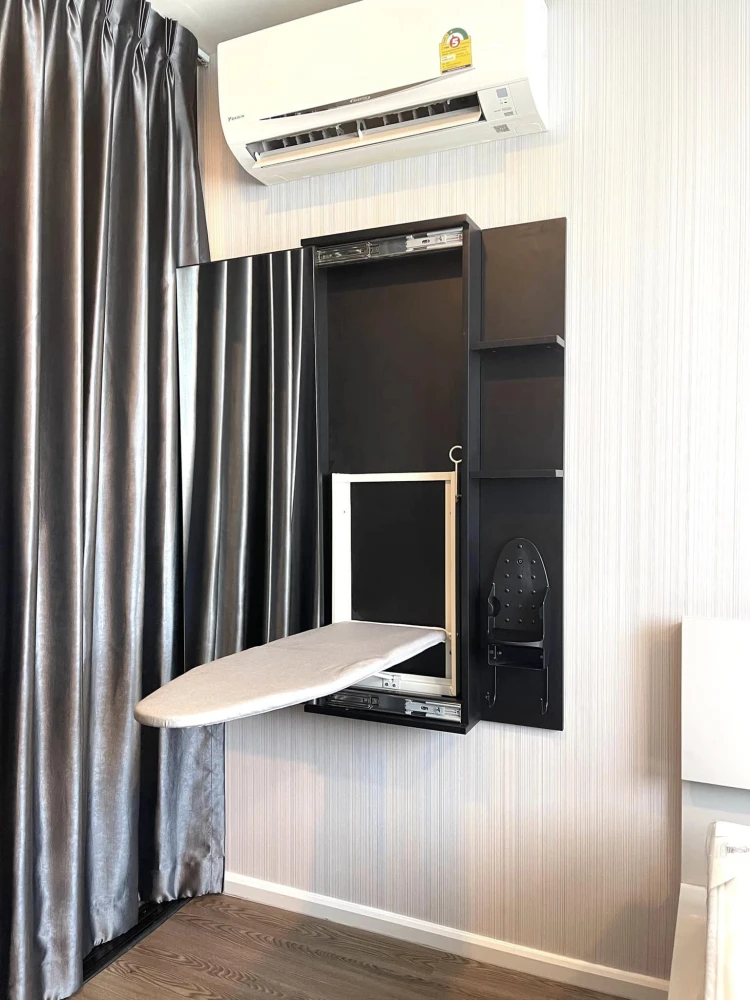For sale or rent: The Origin Ramintra 83 Station. Features high-quality built-in furniture and ample storage space, maximizing usable area. Don't miss
