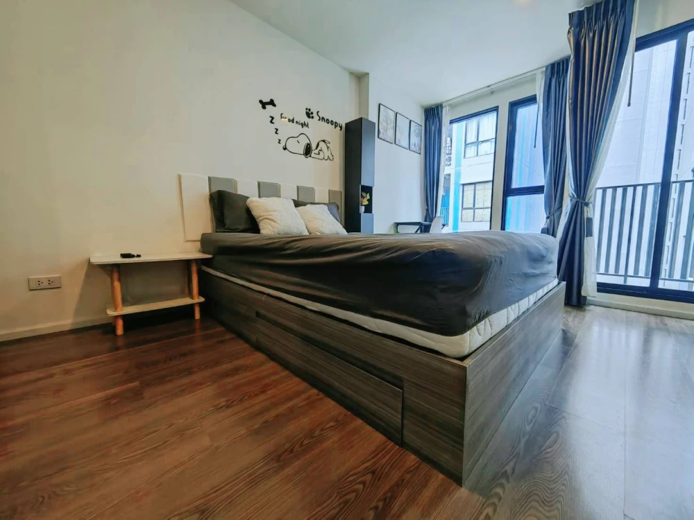 For rent, The Origin Ramintra 83 Station, new room, unpacked. super cute decoration Cool people like us don't miss it.