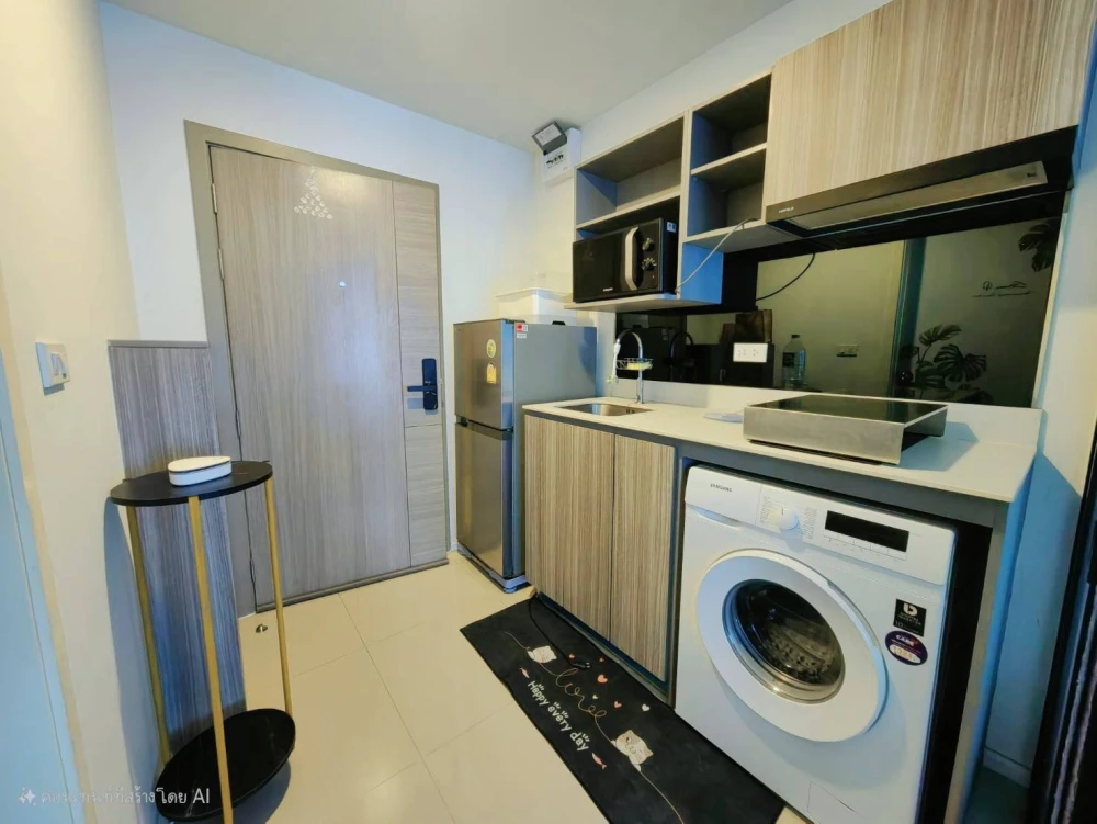 For rent, The Origin Ramintra 83 Station, new room, unpacked. super cute decoration Cool people like us don't miss it.