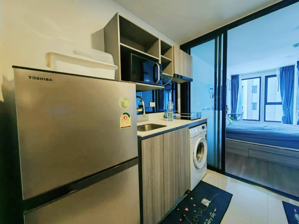 For rent, The Origin Ramintra 83 Station, new room, unpacked. super cute decoration Cool people like us don't miss it.