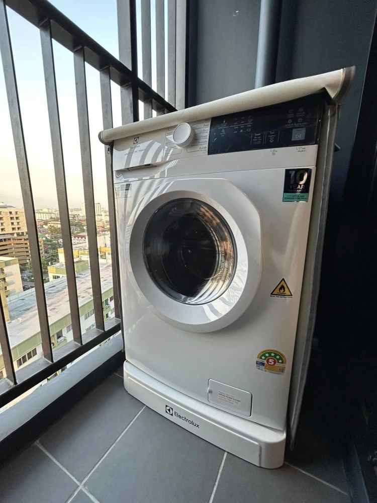 For rent: The Origin Lat Phrao-Bang Kapi, fully furnished, ready to move in, complete with electrical appliances. Book now and you won't be disappoint