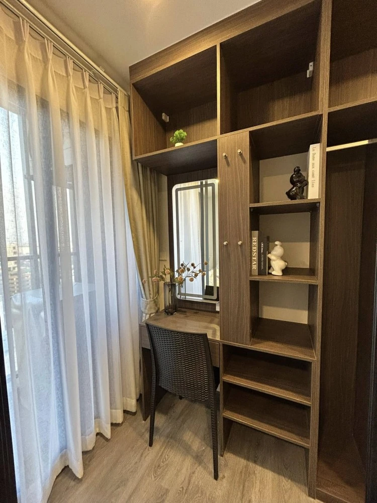 For rent: The Origin Lat Phrao-Bang Kapi, fully furnished, ready to move in, complete with electrical appliances. Book now and you won't be disappoint