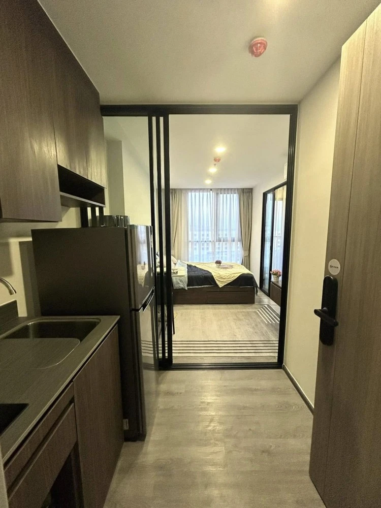 For rent: The Origin Lat Phrao-Bang Kapi, fully furnished, ready to move in, complete with electrical appliances. Book now and you won't be disappoint