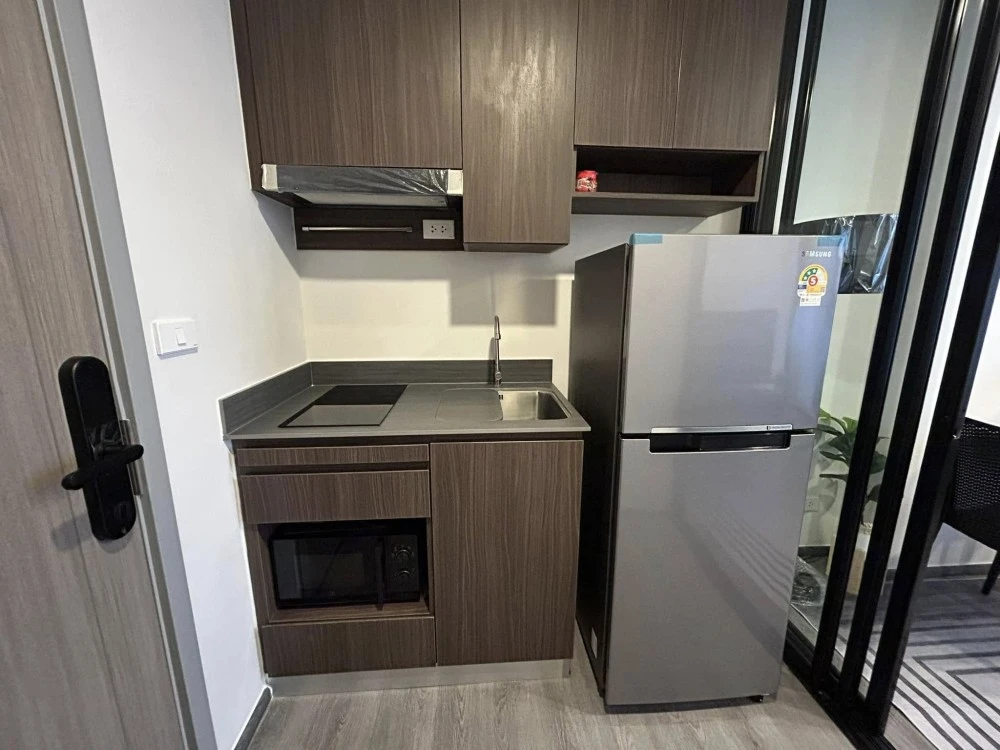 For rent: The Origin Lat Phrao-Bang Kapi, fully furnished, ready to move in, complete with electrical appliances. Book now and you won't be disappoint