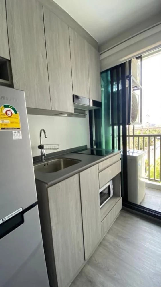 For rent: The Origin Sukhumvit-Sai Luat E22 Station, 4th floor, fully furnished room, ready to move in, book now, urgently.