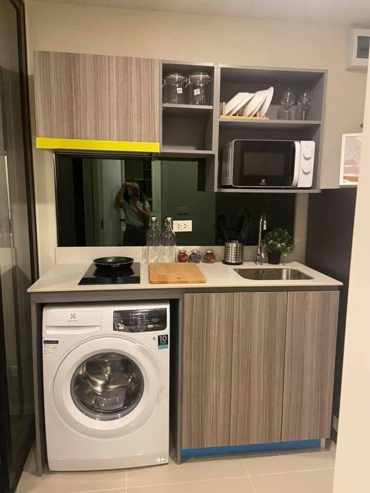 For rent: The Origin Ramintra 83 Station, ready to move in, convenient, complete in one place, hurry up and come and reserve now.