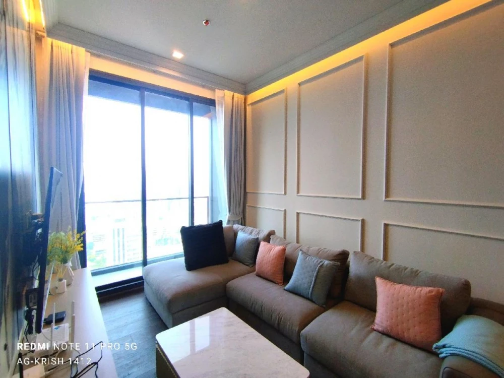 For rent: The Address Siam - Ratchathewi, 27th floor, fully furnished, ready to move in, book now, urgently.