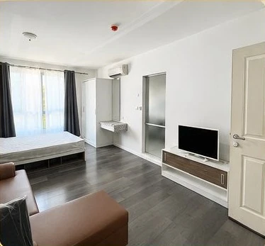 For rent D Condo Campus Resort Bangna near ABAC Bangna University, fully furnished. Hurry !!