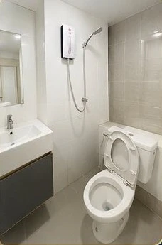 For rent D Condo Campus Resort Bangna near ABAC Bangna University, fully furnished. Hurry !!