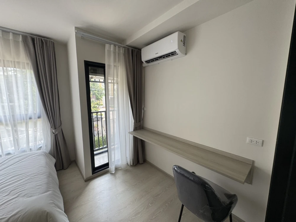 For rent!! D Condo Shine Rangsit, 2nd floor, Building B, beautiful room, fully furnished, ready to move in, don't miss it!!
