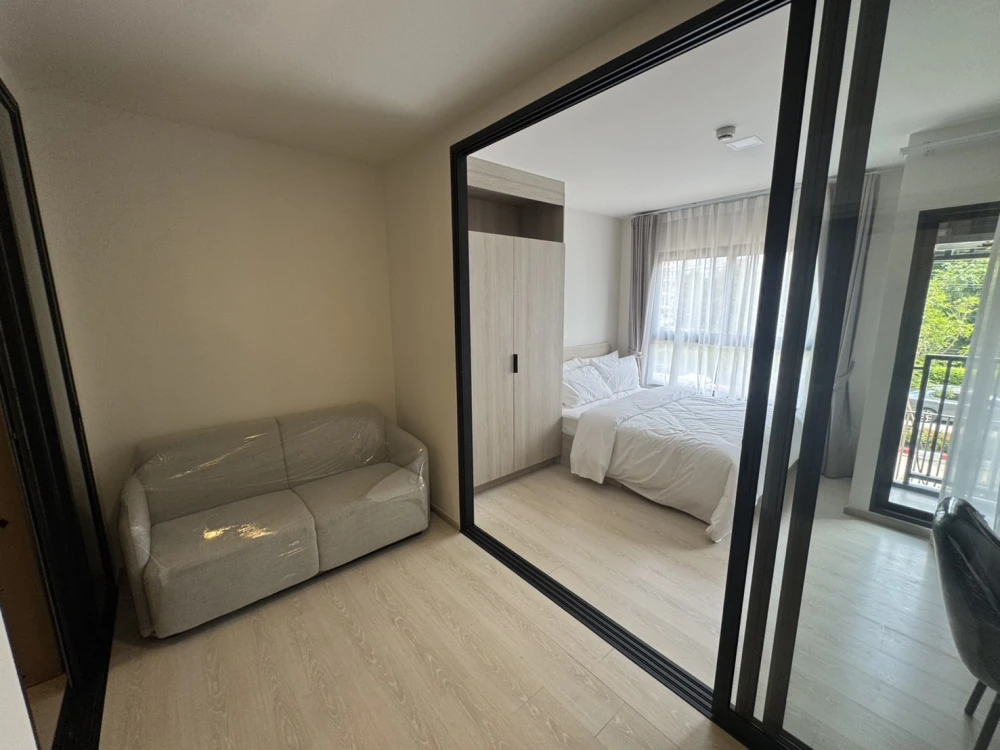 For rent!! D Condo Shine Rangsit, 2nd floor, Building B, beautiful room, fully furnished, ready to move in, don't miss it!!