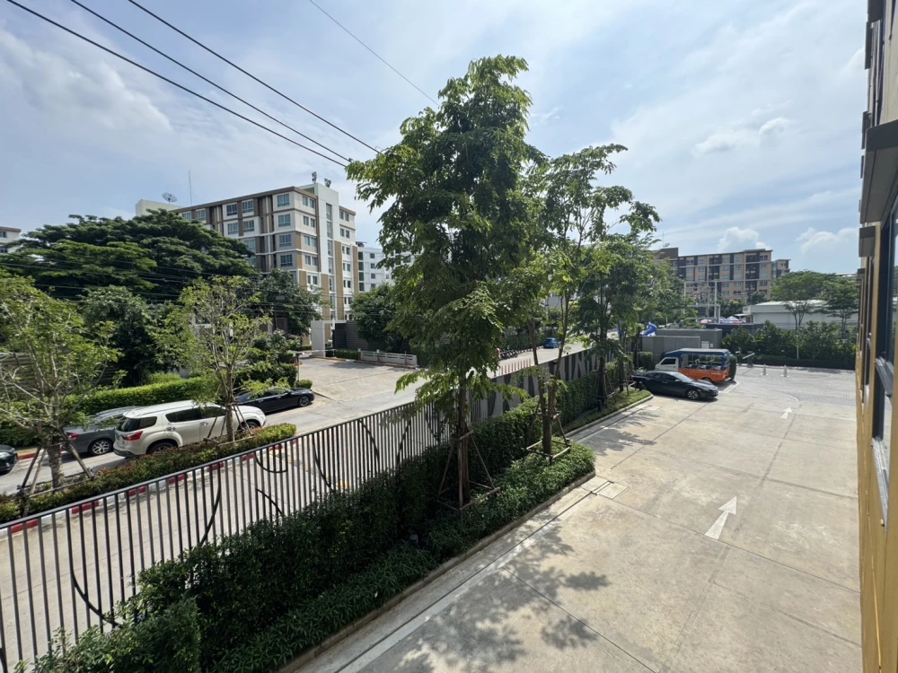 For rent!! D Condo Shine Rangsit, 2nd floor, Building B, beautiful room, fully furnished, ready to move in, don't miss it!!
