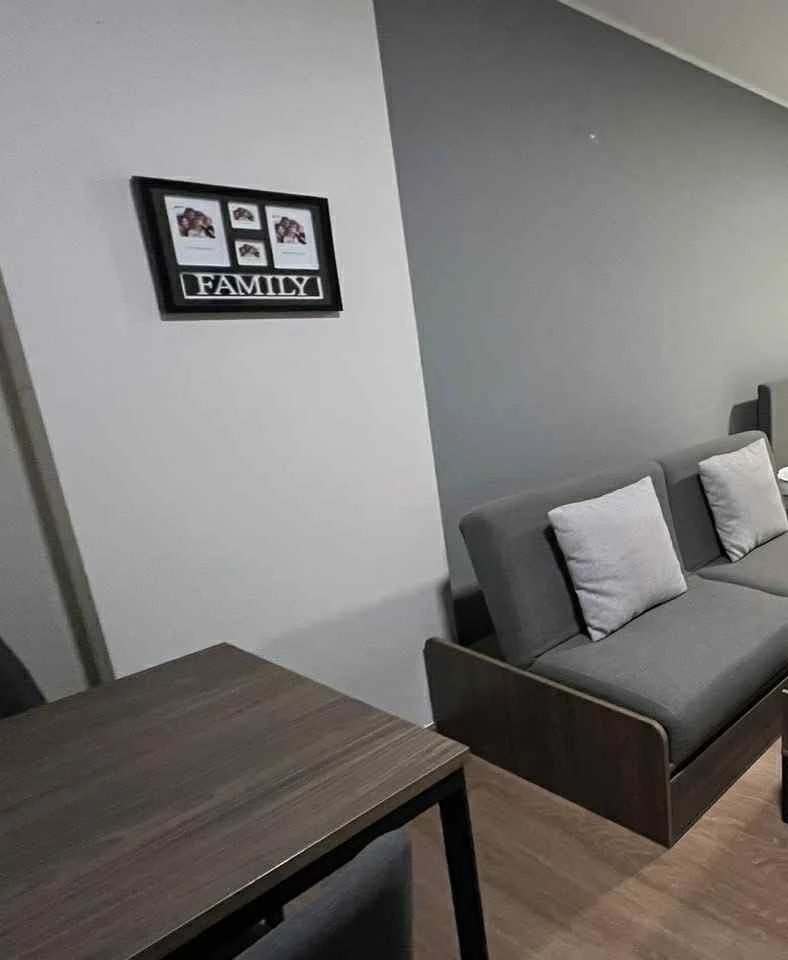Condo for rent, D Condo Than Charan, nice room, fully furnished, book now! Affordable price. Book now!