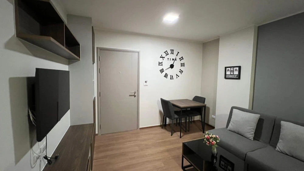 Condo for rent, D Condo Than Charan, nice room, fully furnished, book now! Affordable price. Book now!