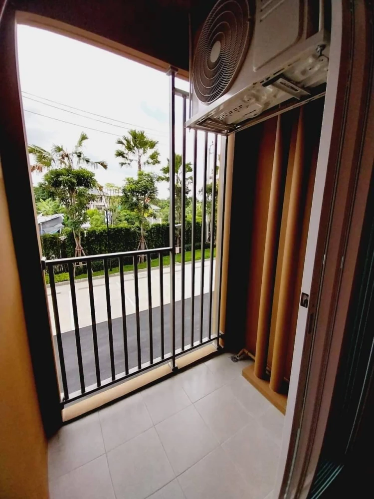 For rent!! D Condo Pana, 3rd floor, Building A, beautiful room, ready to move in, convenient transportation, don't miss it!!